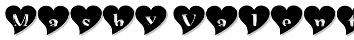 mashy Valentine font